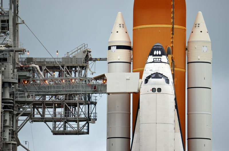 Atlantis revealed for final space shuttle flight