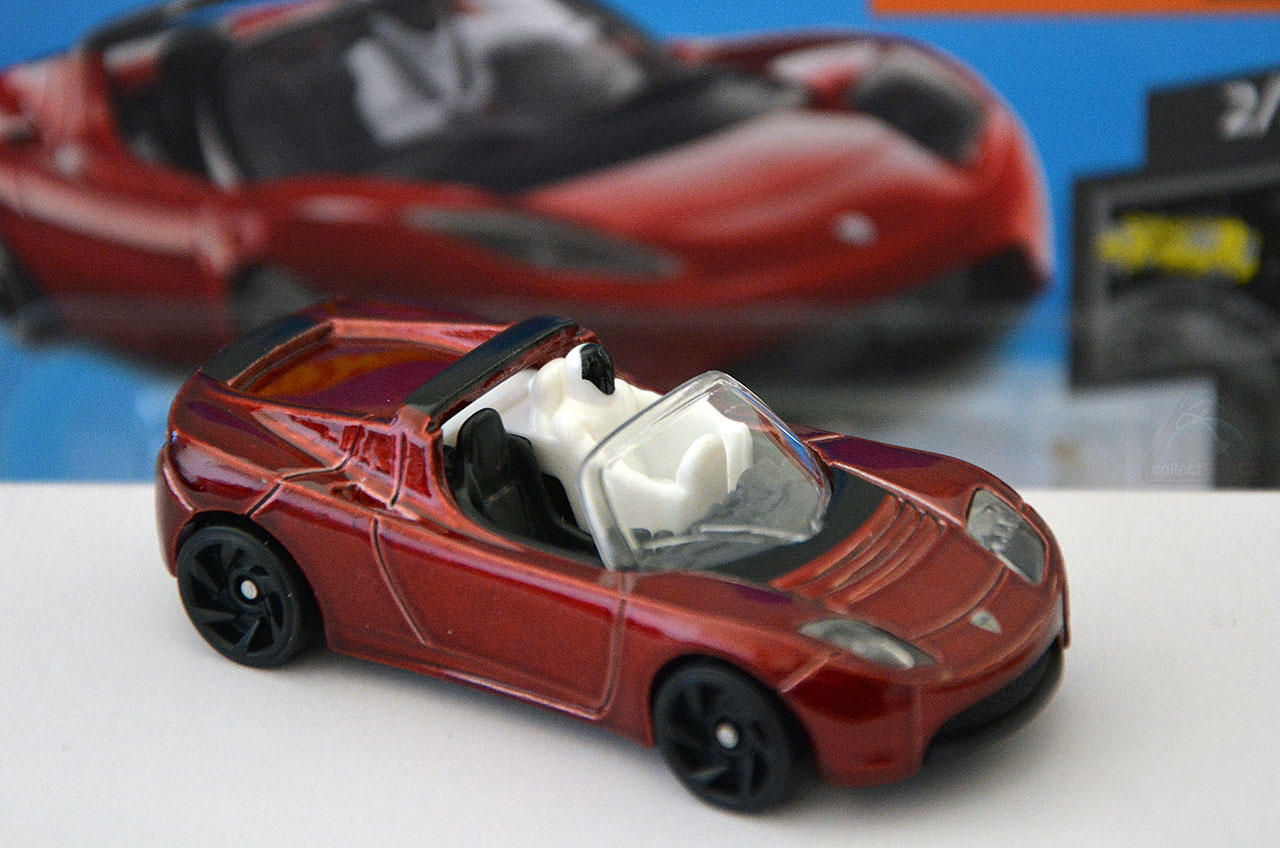 tesla roadster toy model