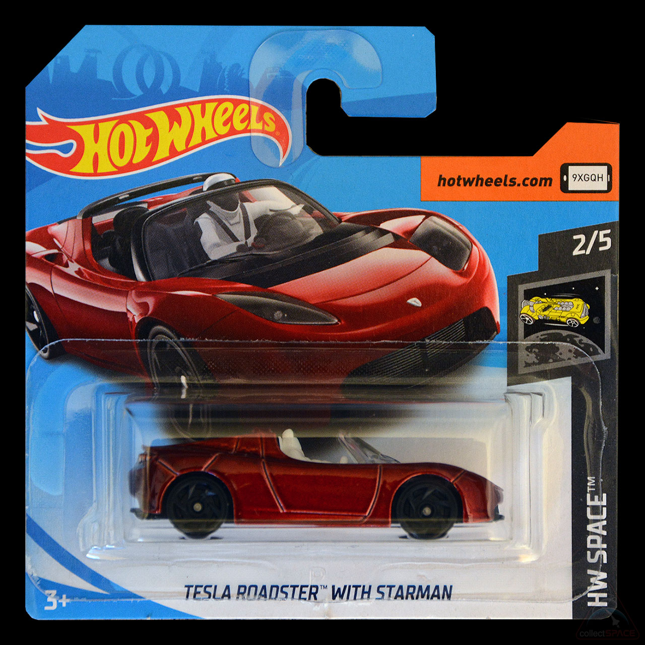 tesla roadster miniature
