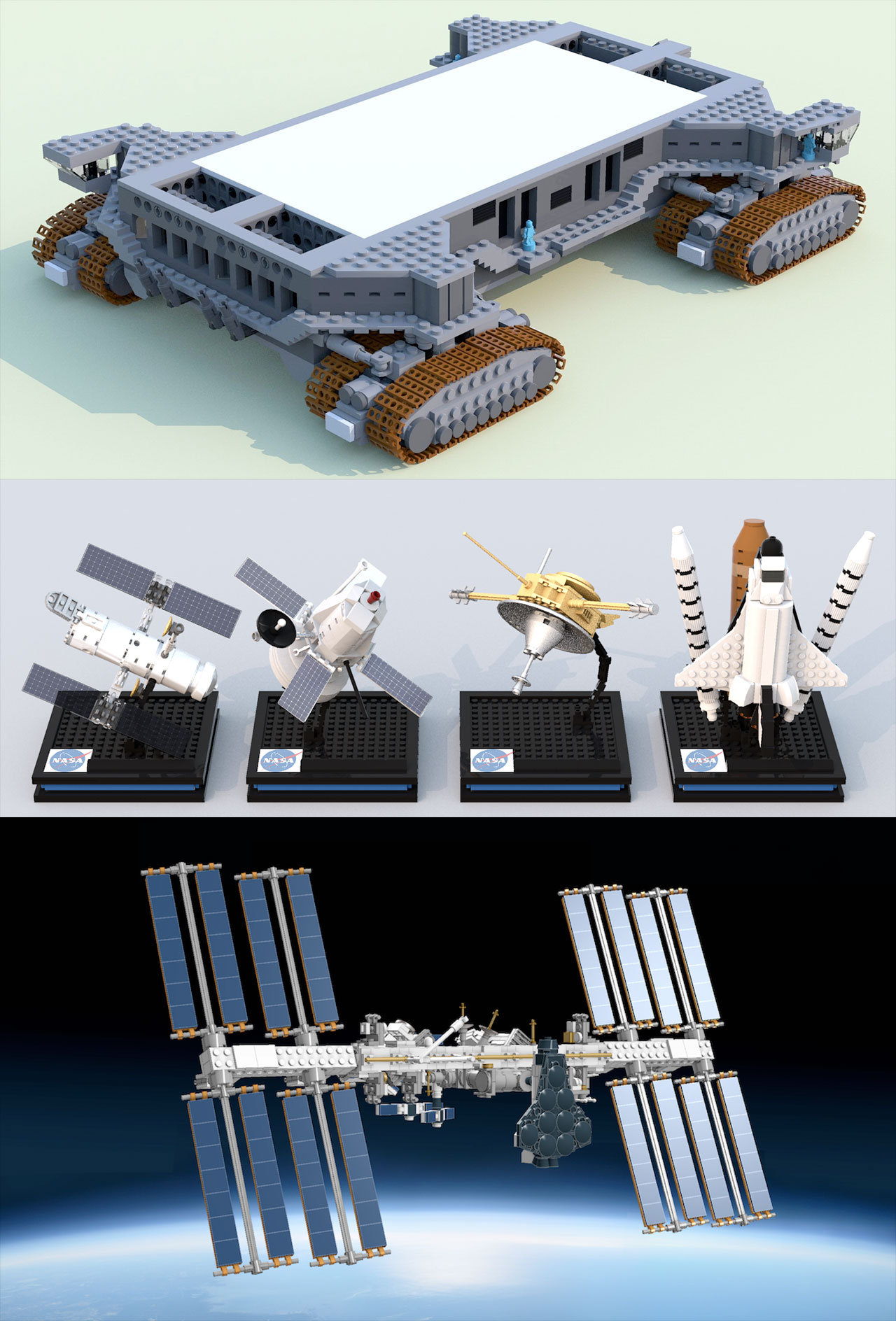 lego international space station