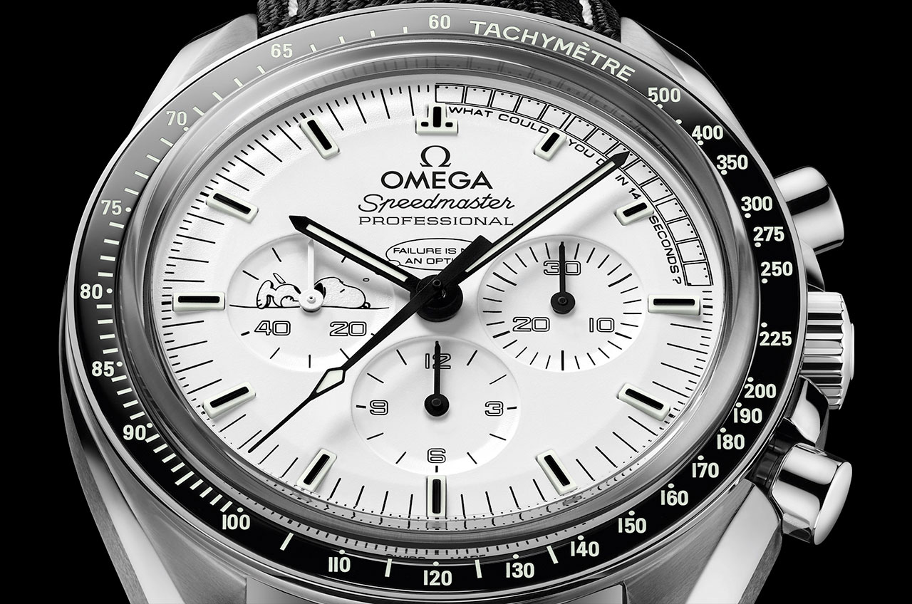 Omega's new Snoopy Speedmaster watch 