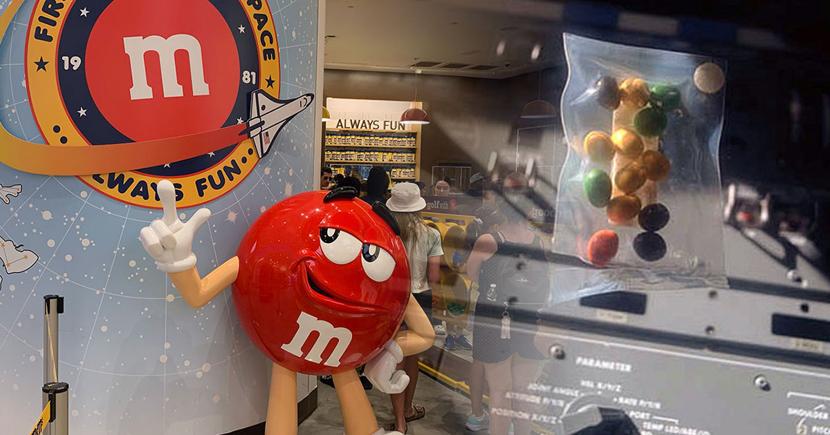 M&M's uses 1,000 kg of sweets to make record-breaking mosaic