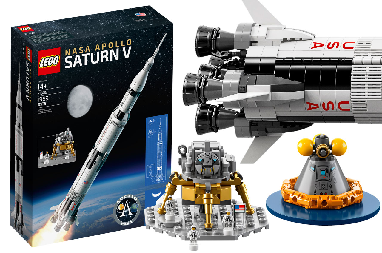 NASA Apollo Saturn V to as LEGO brick set on June 1 | collectSPACE