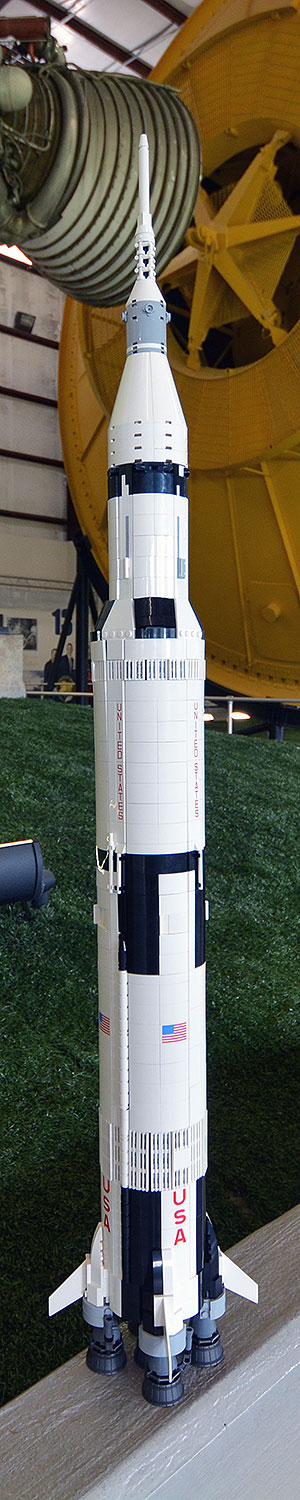 Lego launches Saturn V Apollo rocket set