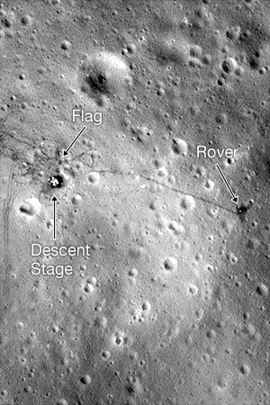 proof of landing on the moon telescope