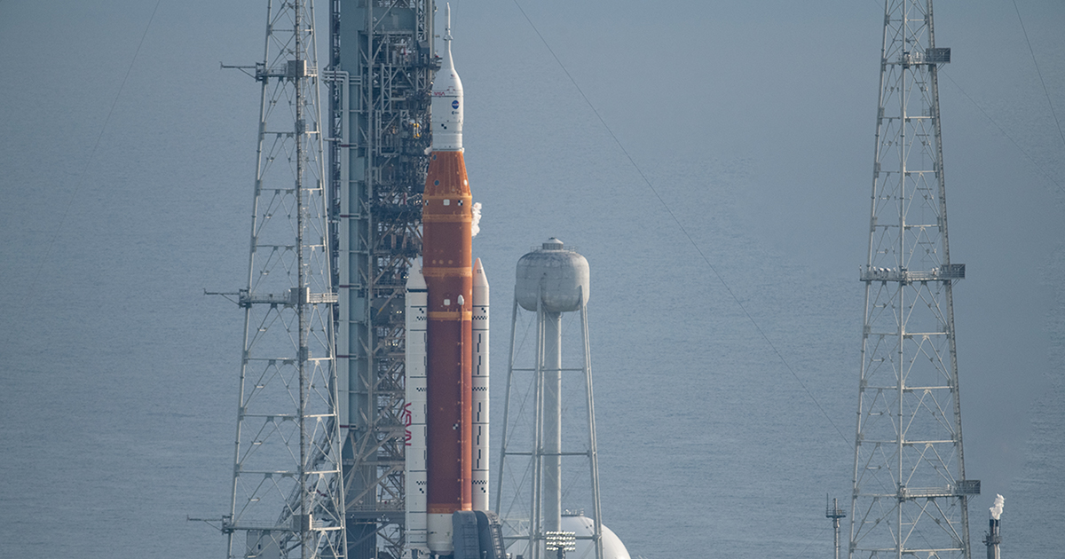 Nasa Scrubs First Artemis I Launch Attempt Due To Rocket Engine Issue Collectspace 