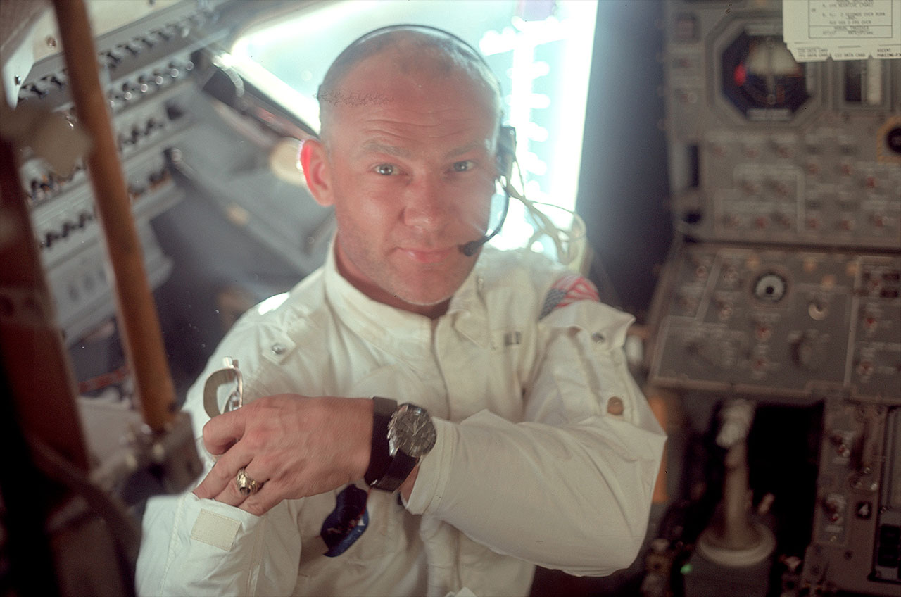 buzz aldrin two watches