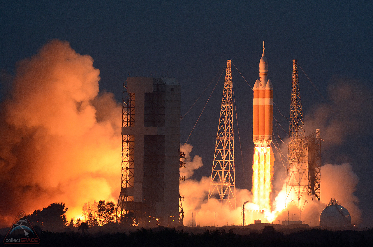 ULA Delta IV Heavy Rocket Rolled to Cape Launch Pad and Raised for Orion's  First Flight - Universe Today