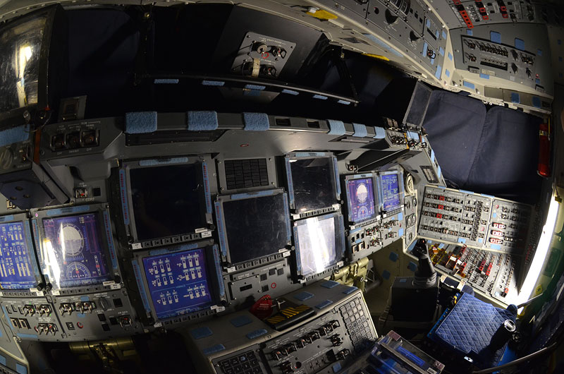 Rare Last Look Inside Space Shuttle Atlantis Photos