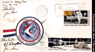 Apollo 15 crew cover