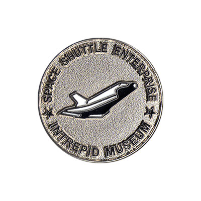 space shuttle enterprise flag pin