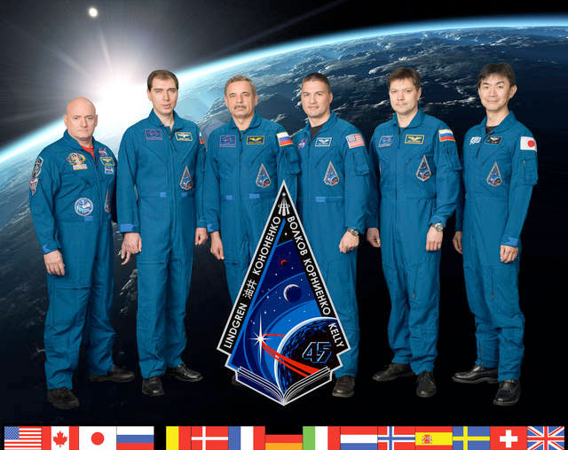 Iss Expedition 45 And 46 Crew Portraits - Collectspace: Messages