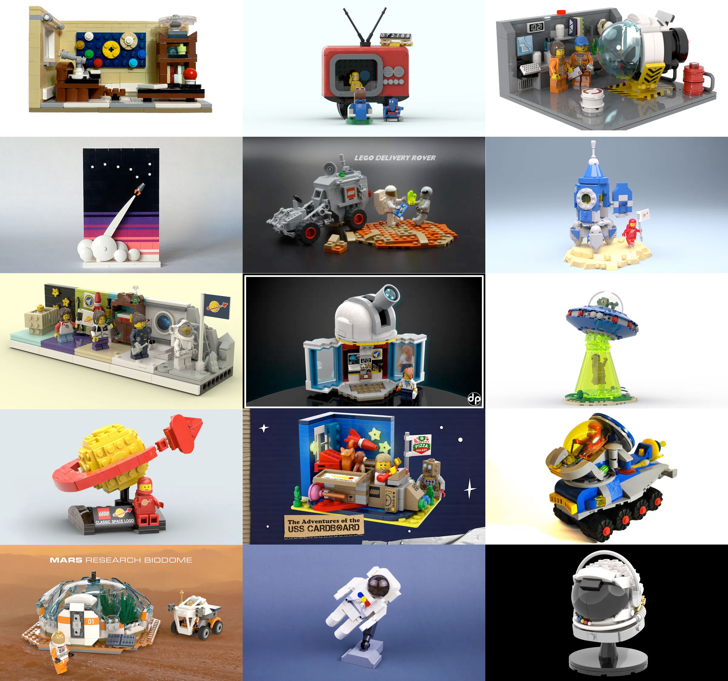 LEGO Out of This World Space Builds contest - collectSPACE: Messages