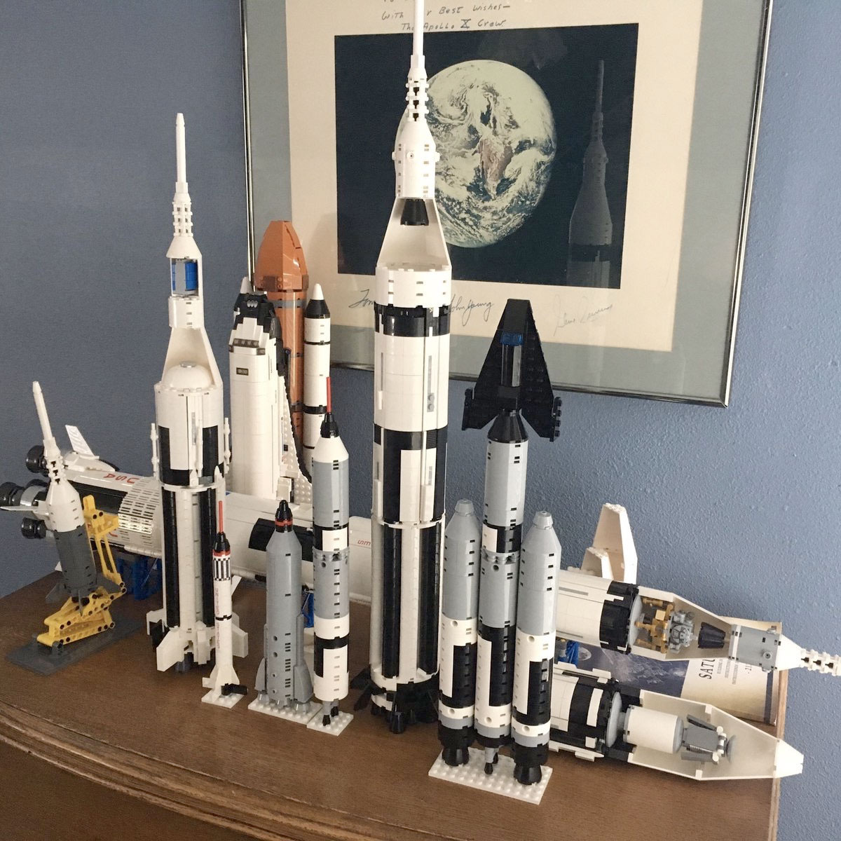 lego saturn v launch tower plans