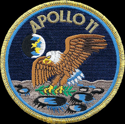 Apollo 11 patches of various manufacture - collectSPACE: Messages