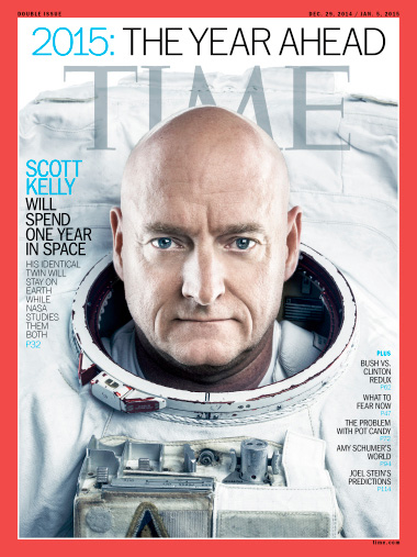 TIME Magazine: Astronaut <b>Scott Kelly</b> (12.29.14) - collectSPACE: Messages - timemagazine_scottkelly01